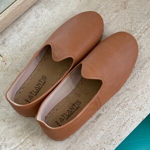 Men's Tan Slip-On Loafers
